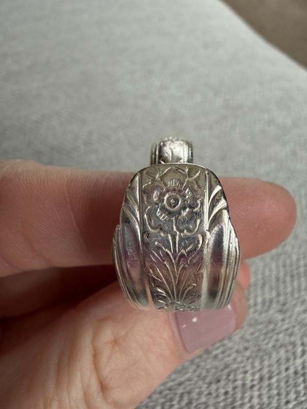 Evangeline Spoon Ring Size 9.5
