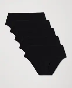 Women's Organic Everyday Mid Rise Hipster 5-Pack Women's Organic Everyday Mid Rise Hipster 5-Pack