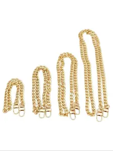 Iron Chain Replacement for Handbags, Metal Strap Safety Lobster Clasp, Customizable Women's Wallet Accessory