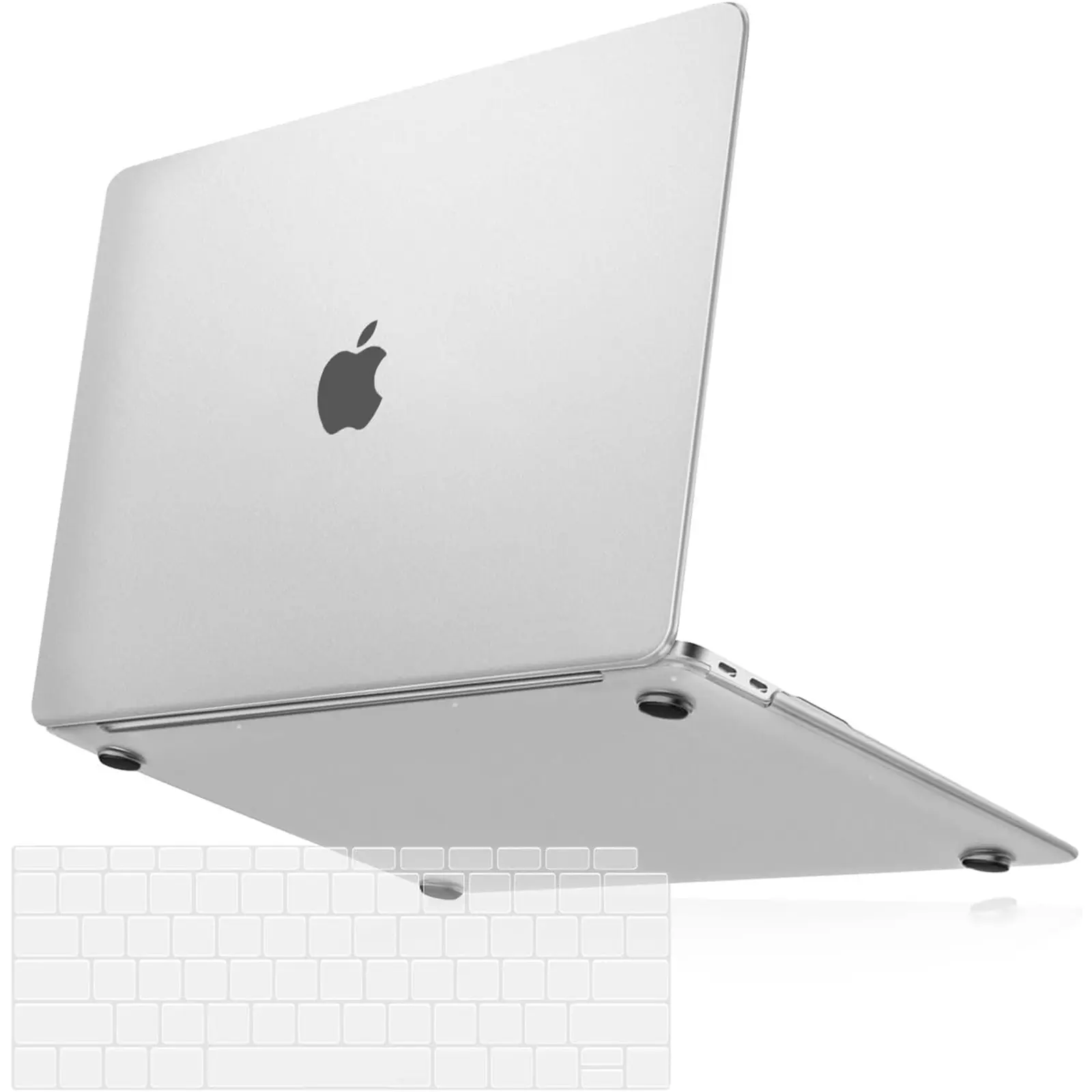 MOSISO Polycarbonate Laptop Hard Shell Case & Keyboard Cover for MacBook Air 13 inch (2022-2018, A2337/M1, A2179, A1932) - Ultra-Thin, Scratch-Proof Protection, Natural Color