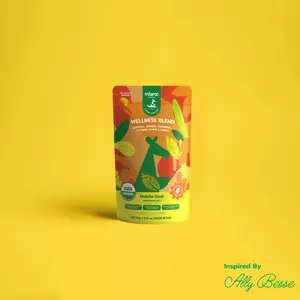 Wellness Blend | Matcha + Turmeric, Ginger, Lemon, Cayenne, Vitamin C