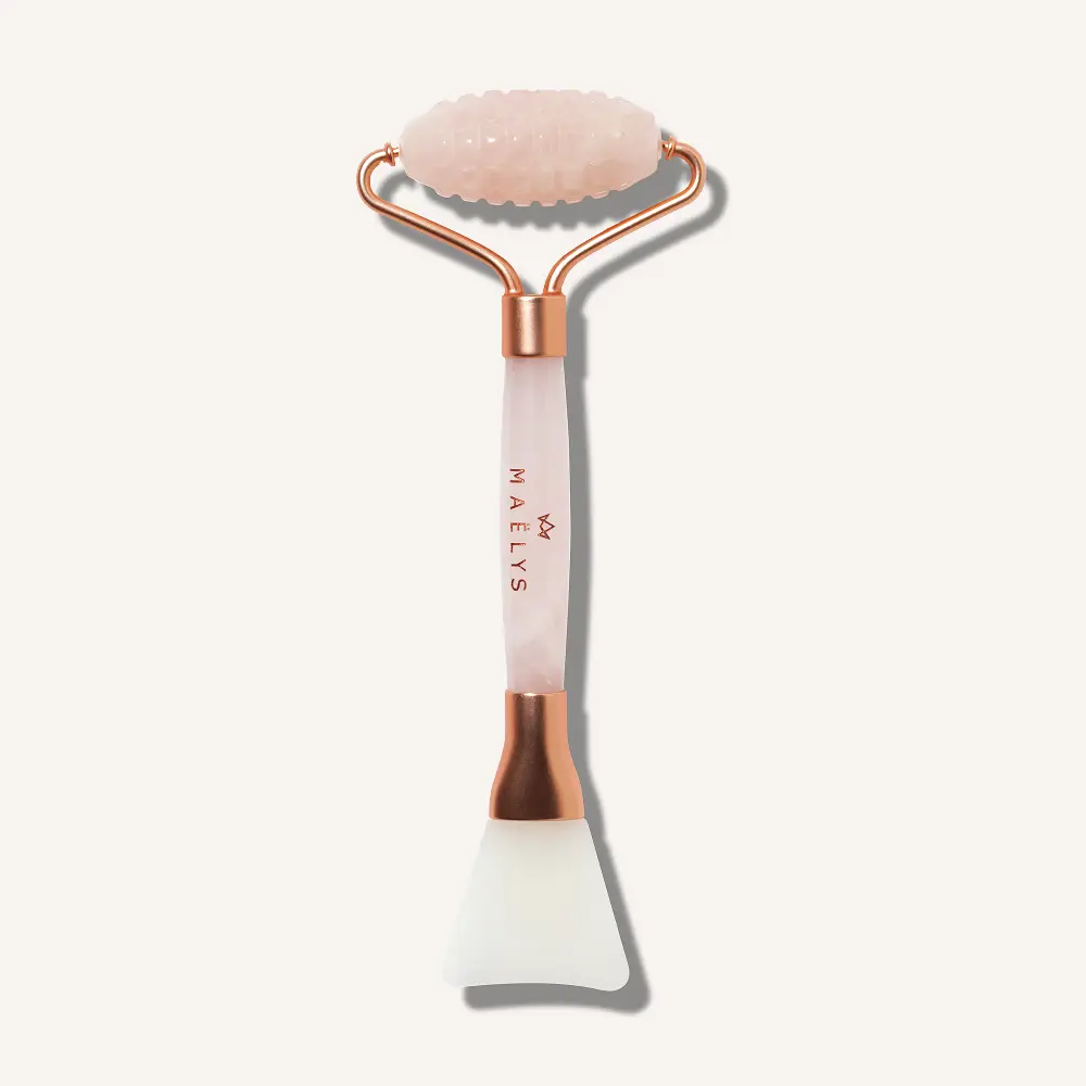 MAËLYS SMOOTH-ME Body Quartz Roller For Detox Massage And Application Of Body Care Products With Full Coverage