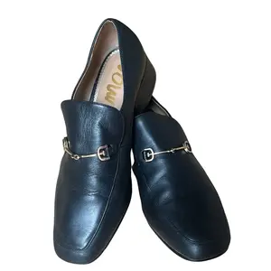 Sam Edelman, black leather loafers size 9 Footwear Walking Shoes