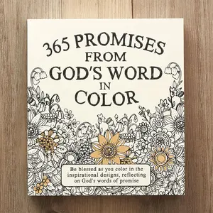 365 Promises From God's Word In Color: Scripture and Coloring Pages, Compact Purse Size - Be blessed as You Color in the Inspirational Designs, Reflecting on God's Words of Promise