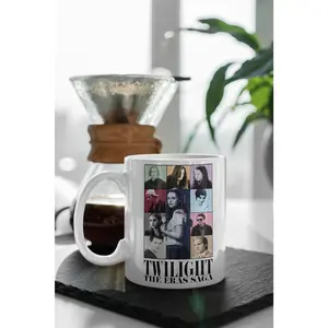 Twilight The Eras Saga Bella, Edward, Jasper, Carlisle, Esme, Alice, Cullens  Vampires 11 oz Ceramic Mug Gift, Christmas Gift, Christmas Mug