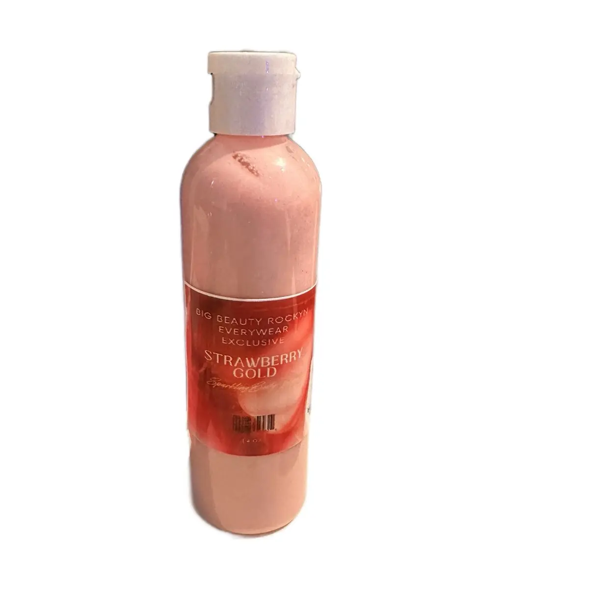Strawberry Gold Sparkling Body Lotion for Enriching Body Care and Comfort