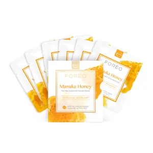FOREO Manuka Honey UFO Activated Mask, 0.21 Oz, Pack of 6