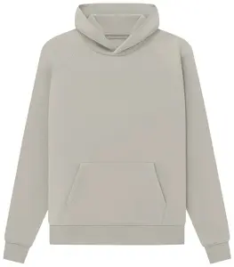 Hoodie Seal - Soft Gray Pullover with Drawstring and Pocket, Long Sleeve, Casual Style, Perfect for Everyday Wear
