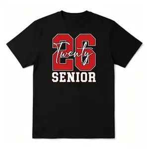 look T-shirt for 2026 Seniors with 'Twenty 26 Senior' Print