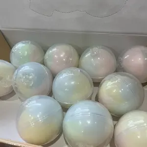 Wax covered clay balls squishy