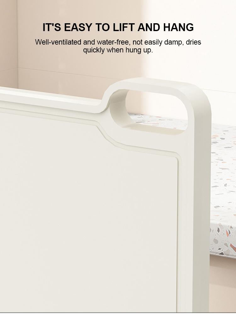 Dual-Sided Cutting Board with Built-in Knife Sharpener, Food-Grade PP & 304 Stainless Steel, Self-Standing Space-Saving Design, Non-Slip Kitchen Prep Station