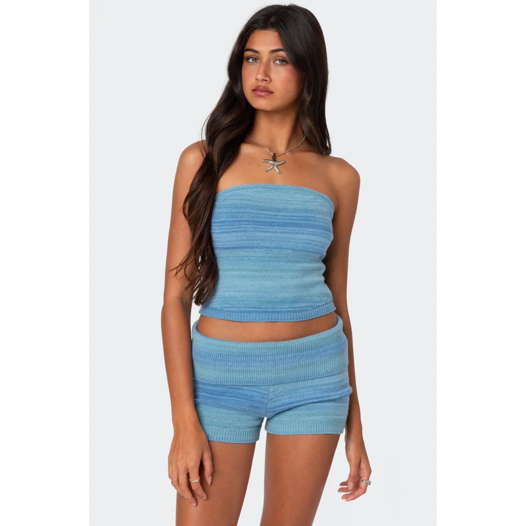 Daytona Gradient Knit Tube Top