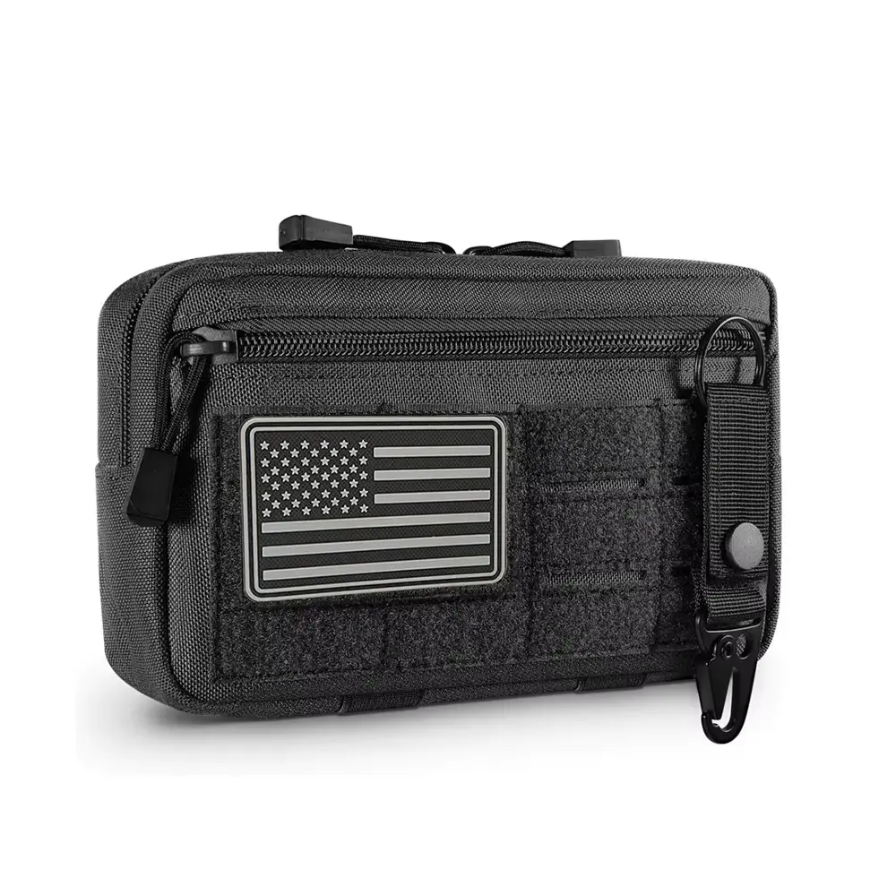 Molle Edc Portable Bag Outdoor First Aid Kit Waist Pack Waist Slip Pocket Emergency Emt Multi-Function Tool Bag Hunting Bag for Camping Hiking