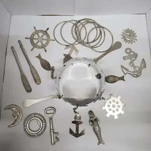 Yemaya Tools herramientas de yemaya , IFA Yoruba Santeria Religion with option of yemaya crown religious beliefs ornament Decor