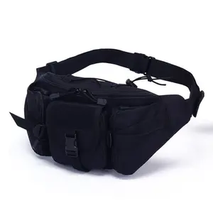Multifunctional Outdoor Travel Waist Bag Lure Bag Oxford Cloth Suitable for Hiking Cycling Sports and Fishing Backpack