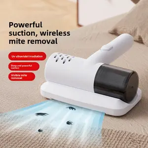 Household Wireless Mini Mite Remover with Strong Suction Power UV Ultraviolet Irradiation Deep Powerful Suction Visible Mite Removal Machine