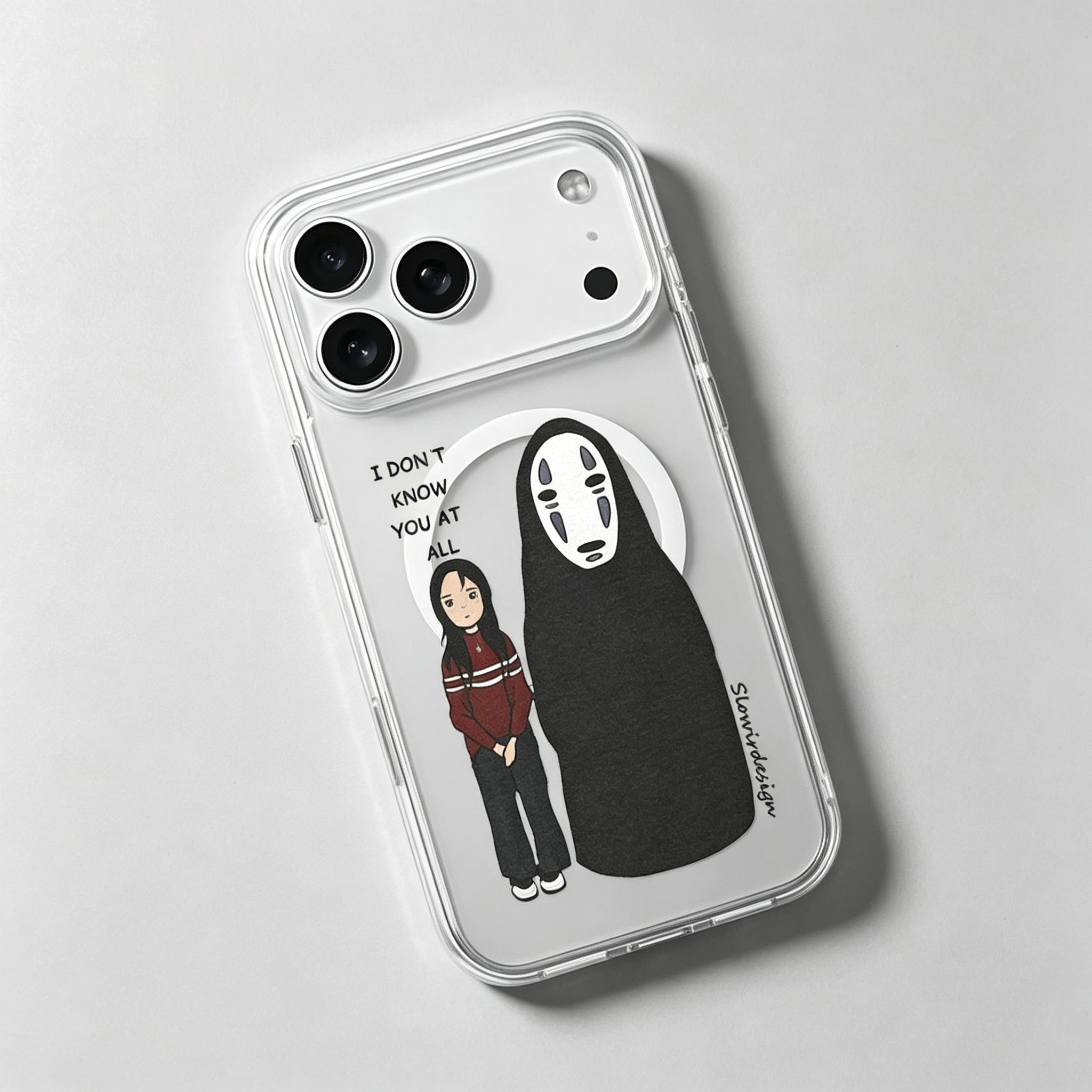 Chihiro-Themed Magnetic Phone Case — Compatible with iPhone 16/15/14/13/12/11/17 Series and Samsung S21/S22/S23/S24/S25 Series