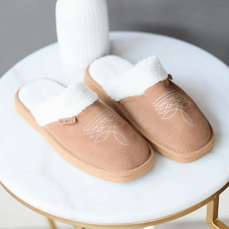 Women's Dolly Western Slippers - Comfortable Walking Shoes