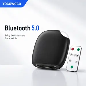 30 Pin Bluetooth Adapter Bluetooth 5.0 Receiver for Bose Sounddock, YOCOWOCO 30 Pin Connector for iPod iPhone and Other 30 pin Music Docking Station (Not for Cars and Motorcycles)