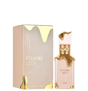 Lattafa | Eclaire | Women's Parfum | Eau De Parfum | 3.4 oz (100ml) | Caramel - Milk - Sugar - White Flower Fragrance | Arabian Perfume