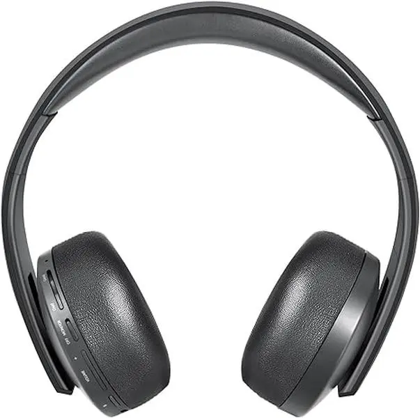 The ultimate wireless gaming headset compatible with PS5, PS4, PC, Switch | Low latency 2.4GHz, 3D stereo | Dual microphones, 7.1 surround | 60 hours of battery life | Noise reduction | Foldable design |
