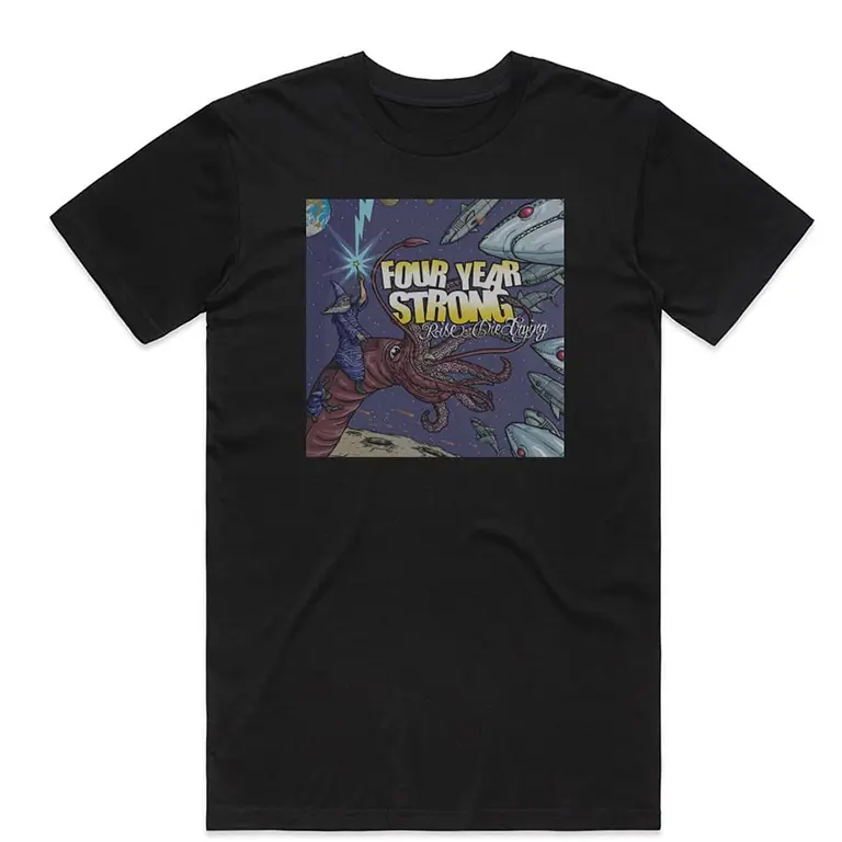 Four Year Strong Rise Or Die Trying T-Shirt Black