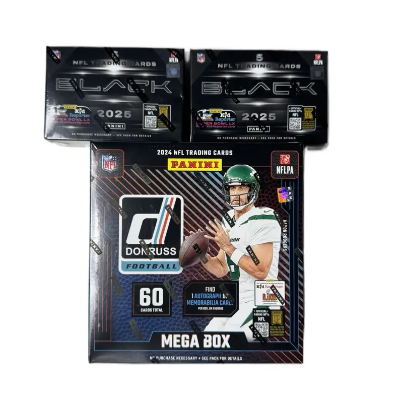 2x 2025 Panini NFL Black Pick Your Team Break