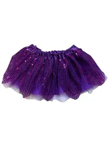 Purple Sparkle Running Tutu Skirt Costume for Girls, Women, Plus