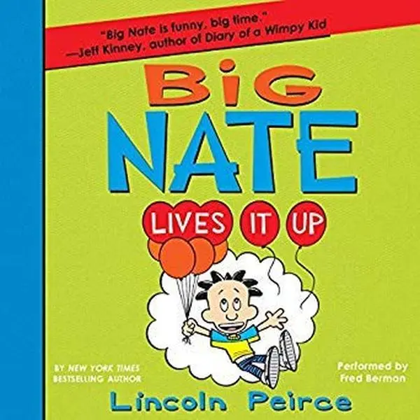 Used Hardcover Novel - Big Nate Lives It Up by Lincoln Peirce, Book