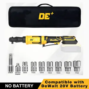 Cordless Electric Impact Wrench & Ratchet Kit for Dewalt 20V Max Battery, 3/8" Drive High Torque, Perfect for Auto Repair & DIY Car Tire Change, Lug Nuts, Tool Only