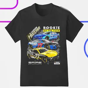 Carson Hocevar Rookie of the Year Racing Graphic Tee, Race Car, Car Lover Shirt, Fashion Cotton, Full Colors, Full Sizes, For Men, For Women