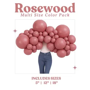 Rosewood Balloon Pack with Optional Add-Ons