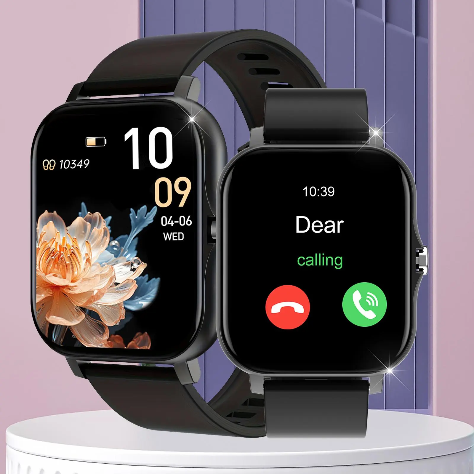 Multifunctional Smart Watch, Fashion Digital Watch with Heart Rate Monitoring and Sleep Tracking, Sports Watch for Women & Men, Wearable