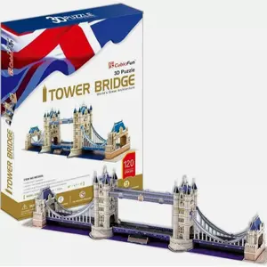 Tower Bridge of London World's Great Architecture 3D design puzzle 120 Pcs