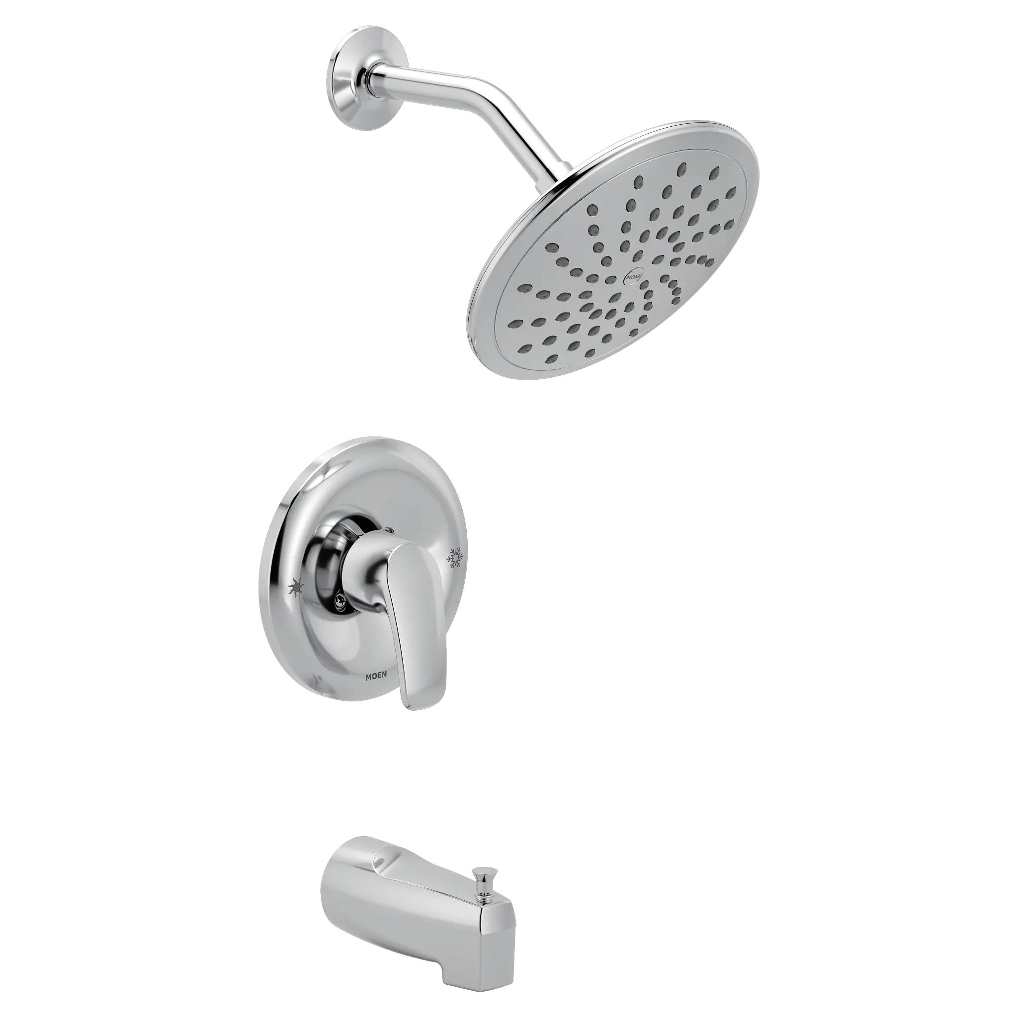 Chateau Chrome Posi-Temp(R) posi-temp(r) with diverter tub/shower
