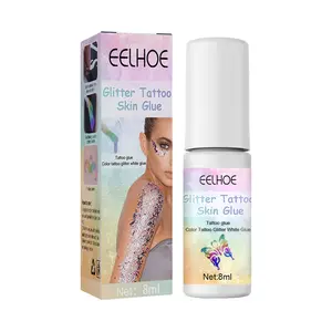 EELHOE Glitter Tattoo Skin Glue Painting Eye Makeup Makeup sequin Glitter Powder Face Body Skin Tattoo Glue