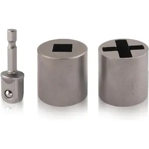 3 count Scissor Jack Adapter for Hand Drill,Heavy-Duty Scissor Jack Drill Adapter for Lifting  Jacks, Automotive Tools Socket Converter for  Jacks for