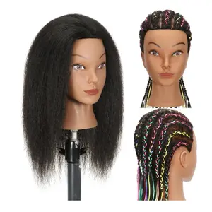 Mannequin head for braider