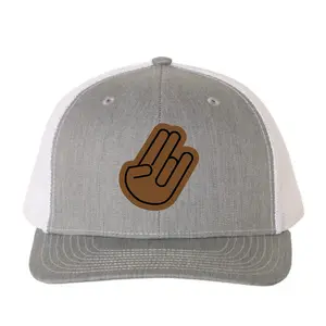 Two in The Pink, One in The Stink Leather Patch Hat - Shocker Patch Richardson R112 Cap, Adult Humor Gag Gift, Cap Daddy
