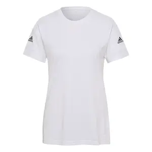 adidas Womens Squadra 21 Crew Neck Short Sleeve Jersey Soccer Cleats  - White