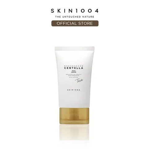 [SKIN1004 Official Shop] SKIN1004 Madagascar Centella Teca Cream (75ml) - Concentrated TECA Cream, Barrier Support Moisturizer for Visible Redness & Uneven Tone, Calming Hydration Without Greasy Shine