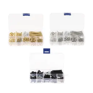Premium 226 Pieces Electric Guitar Screw Kit 9 Types Assortment Set with Sps for Pickup Pickguard Tuner Switch Neck Plate Strap Mount Project