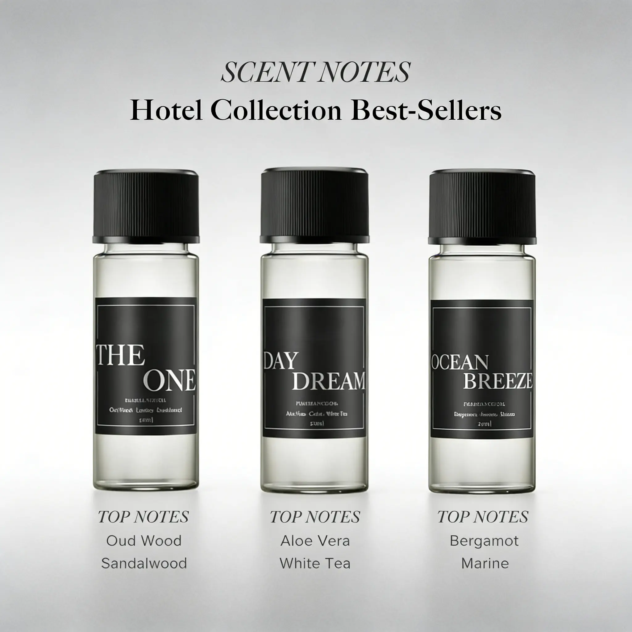 Home Scented Oil Diffuser Set, 3 Safe 20ml Calming Fragrance Oils, Clean Breeze Aroma for Sleep & Anxiety Support