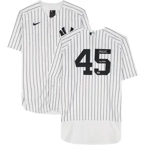 Gerrit Cole New Yankees Autographed Nike Authentic Jersey with "Cole Train" Inscription - Fanatics Authentic Certified - MLB Memorabilia
