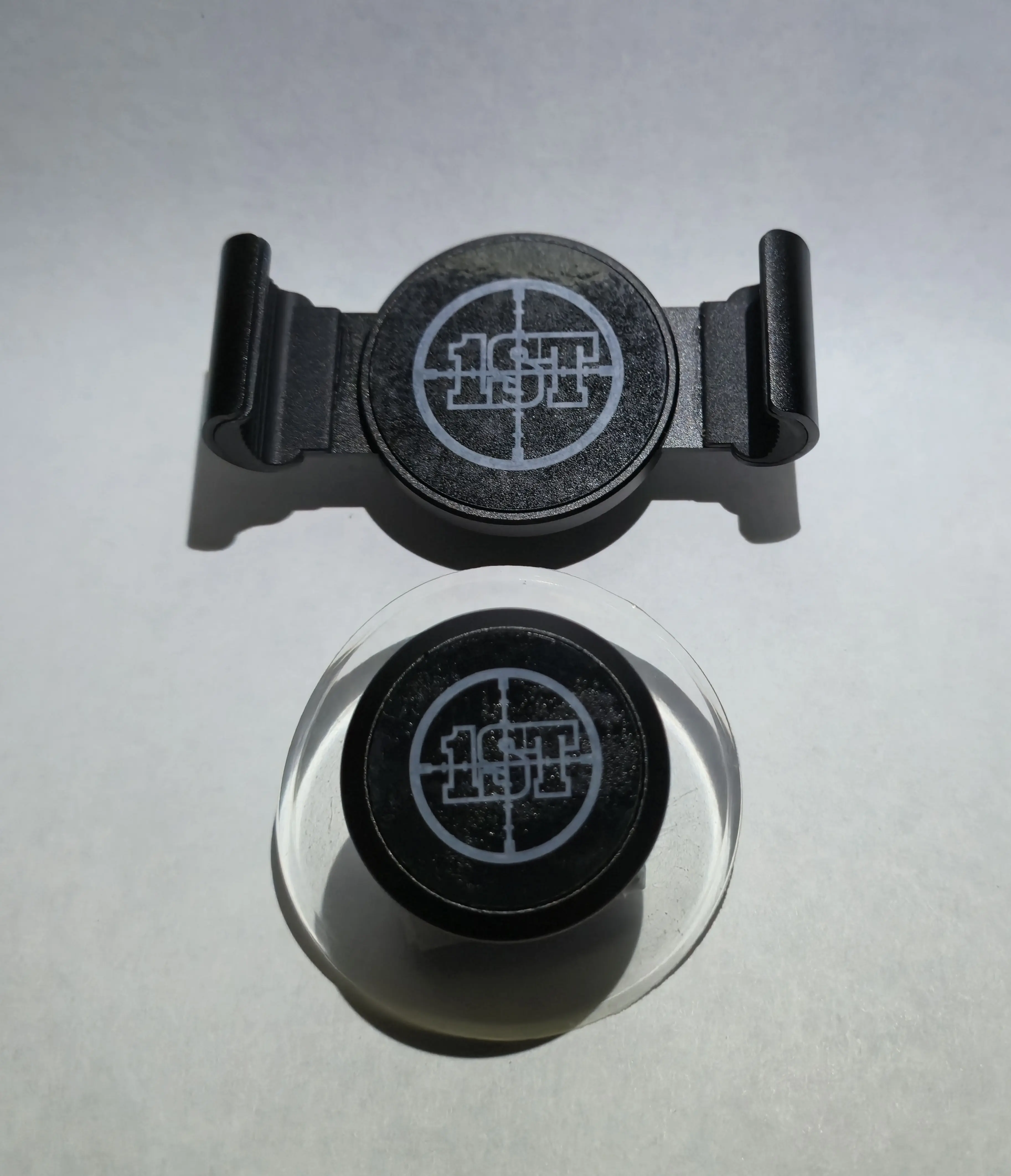 Stick it to Me Black Combo Pack. Magnetic Cellphone Clip and Suction Cup