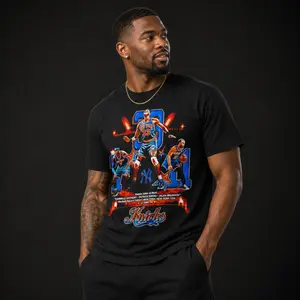 Y2K New York Brunsonnn - Ewingg - Cammelo Basketball Graphic T Shirt Vintage Oversized Streetwear Tee Unisex