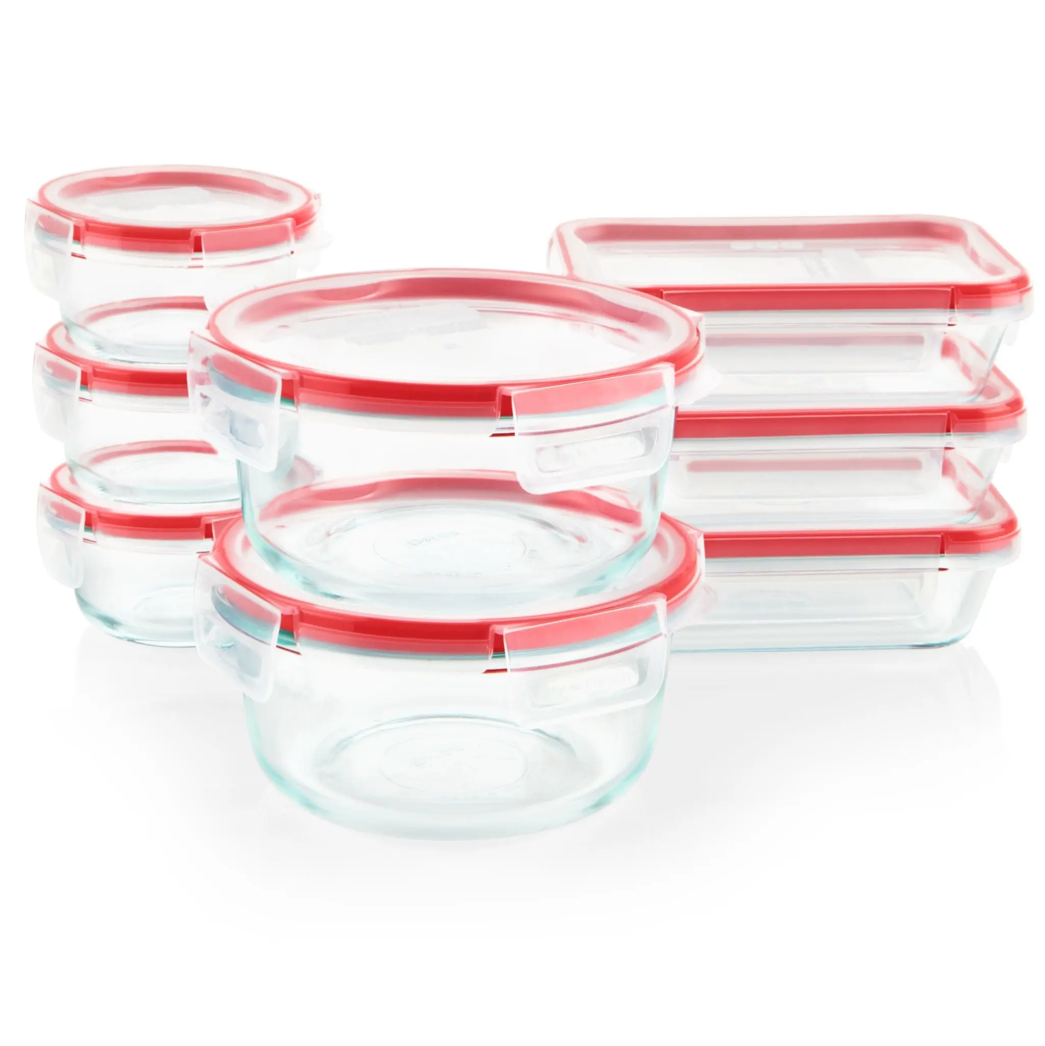 Pyrex® Freshlock™ 16-piece Glass Storage Set Pyrex® Freshlock™ 16-piece Glass Storage Set