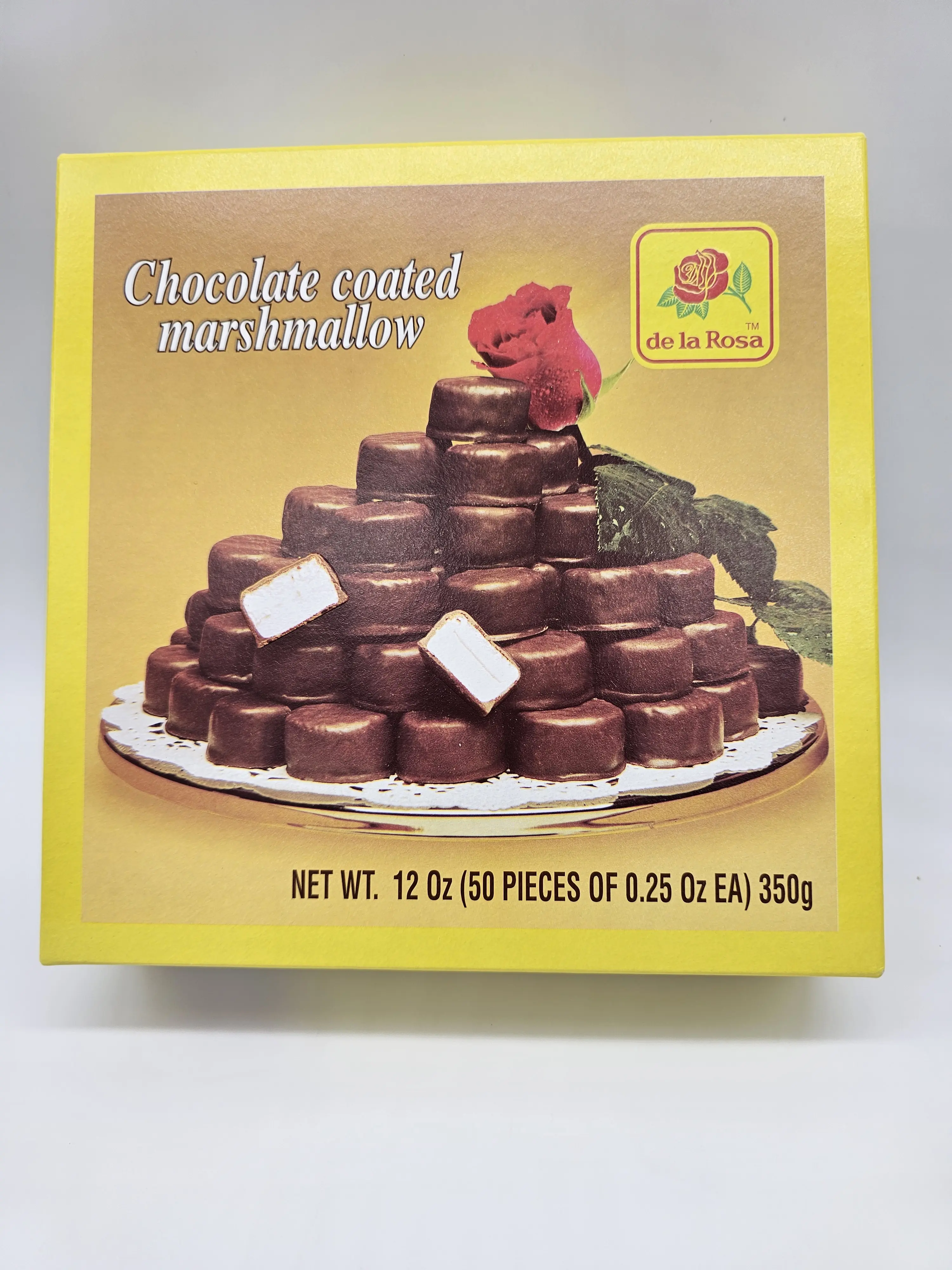 CHOCOLATE COATED MARSHMALLOW 50 Pieces CHOCOLATE COATED MARSHMALLOW 50 Pieces