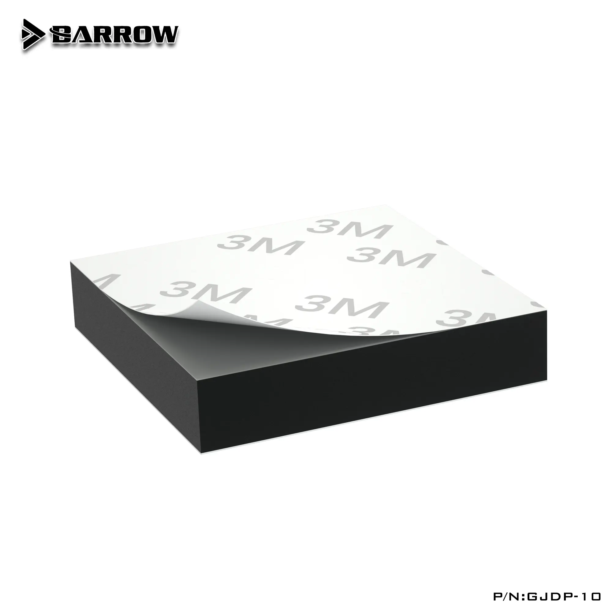 Barrow Double-Sided Adhesive Shock Absorption Gasket For Pump 50x50x10(MM)