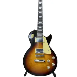 Gradient Flame Maple Top Guitar Chrome Hardware & rosewood fingerboard